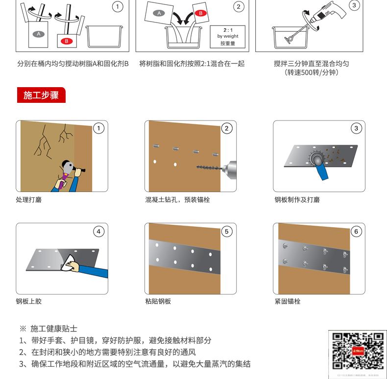 包钢香坊粘钢加固施工过程